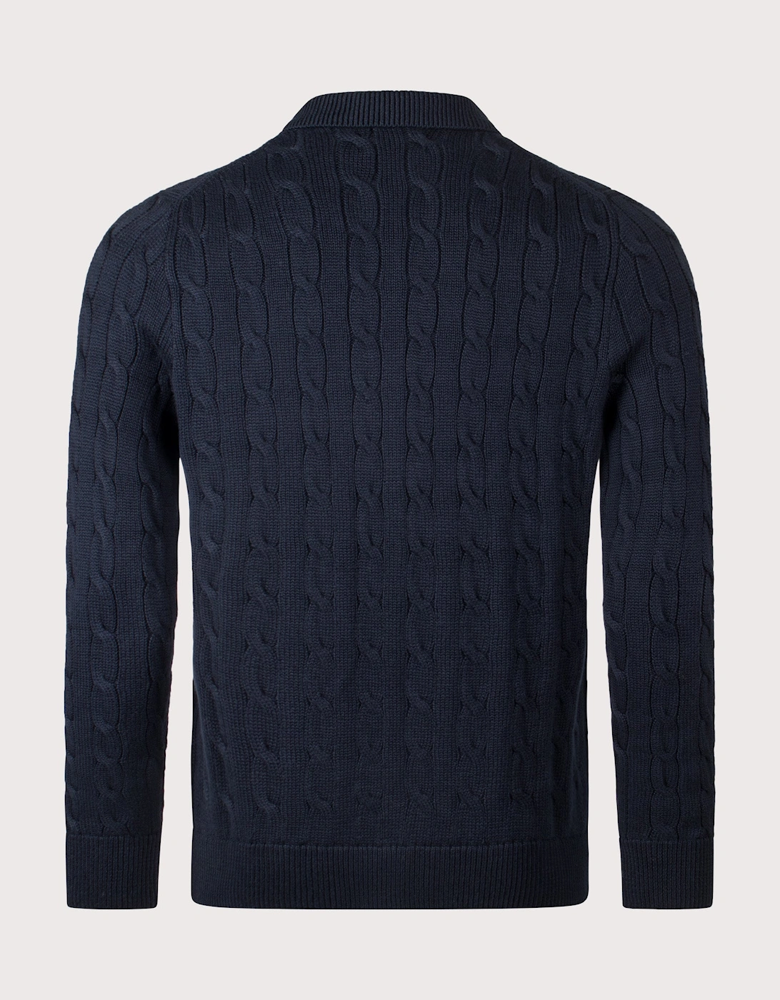 Cable-Knit Cotton Cardigan