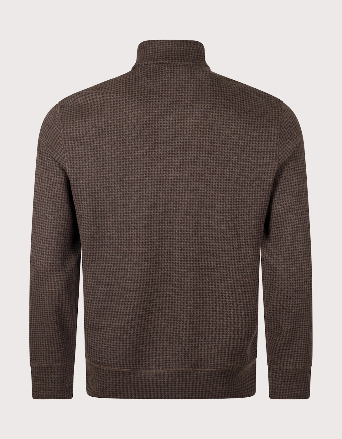 Houndstooth Jersey Jumper