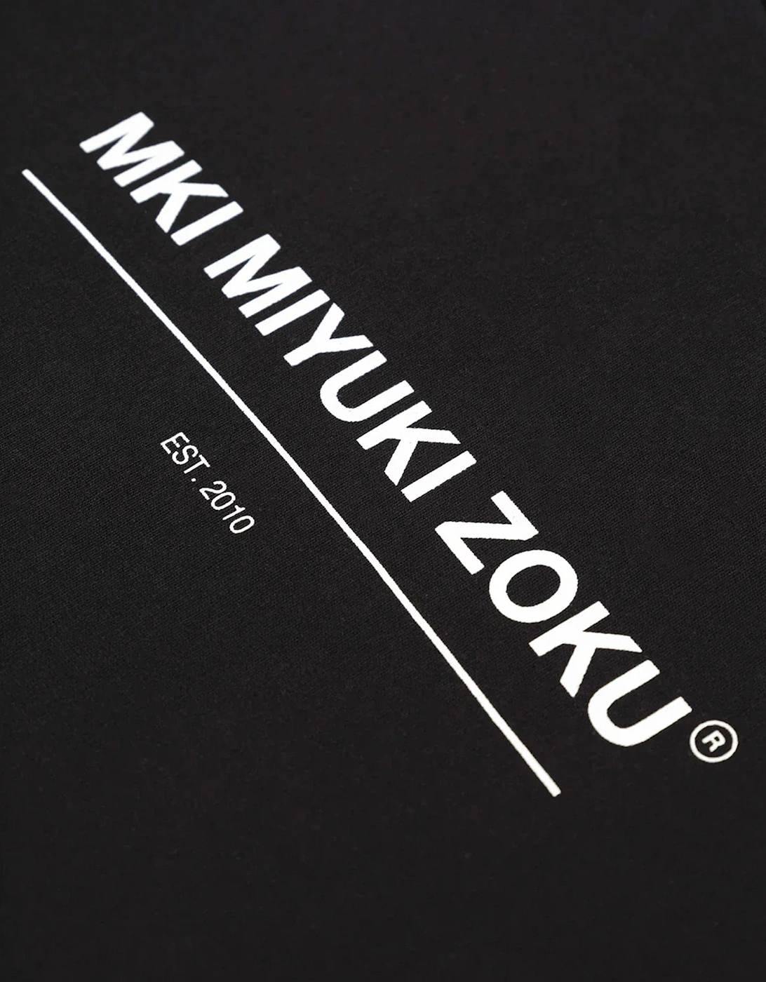 Oversized Linear Crewneck Sweatshirt