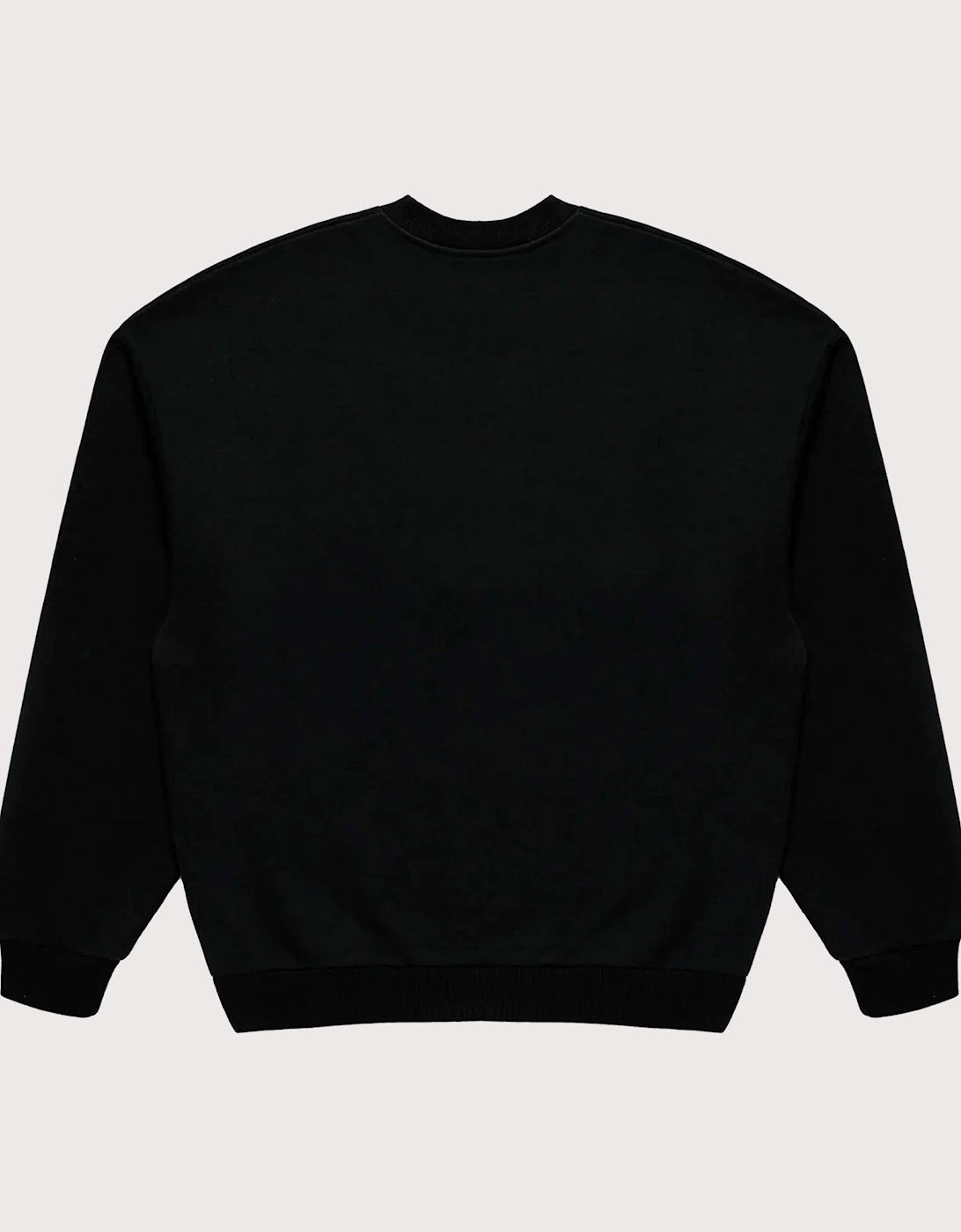 Oversized Linear Crewneck Sweatshirt