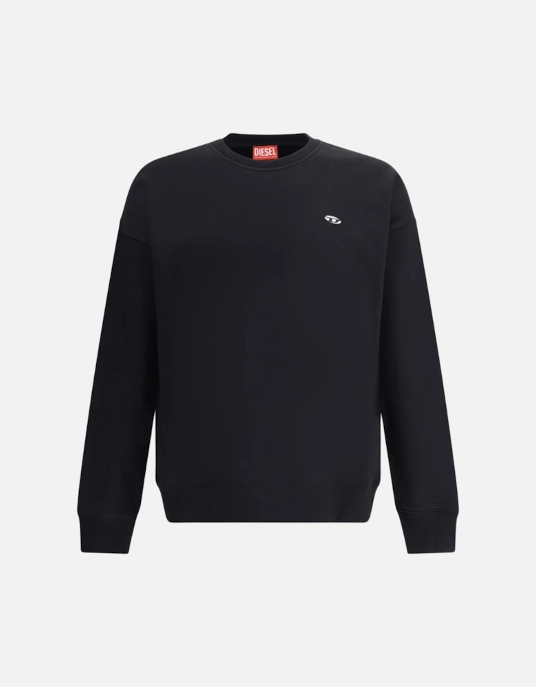 Small Logo Black Sweatshirt