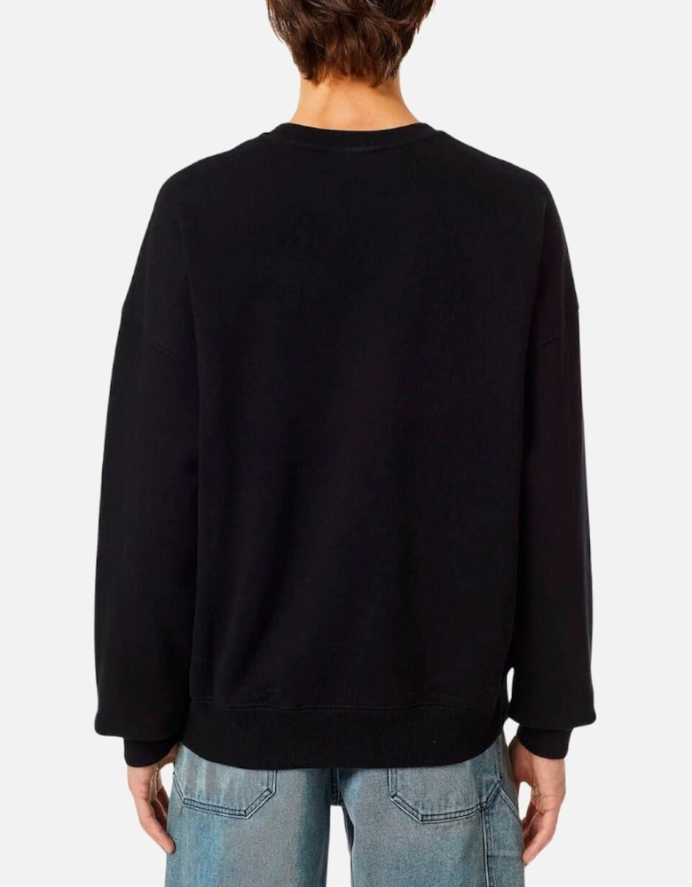 Small Logo Black Sweatshirt