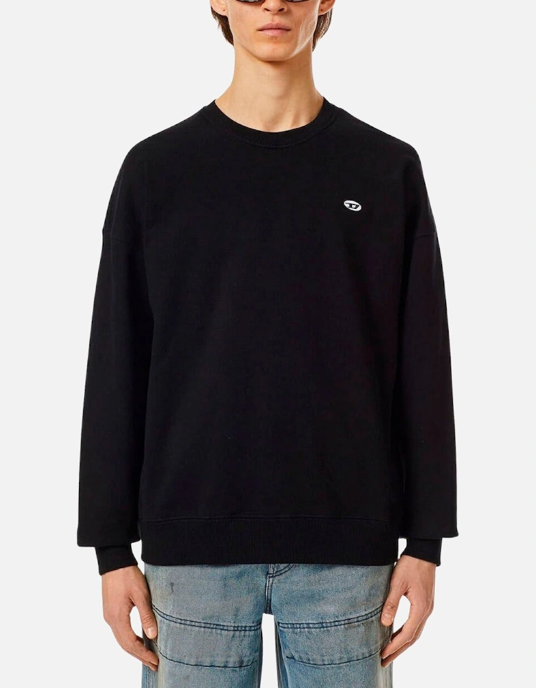 Small Logo Black Sweatshirt