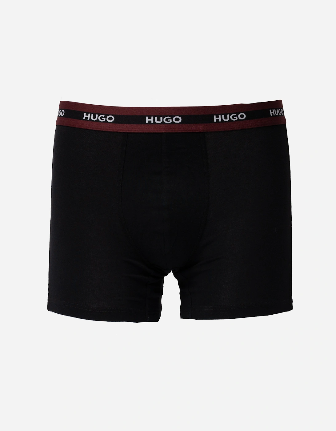 HUGO Planet 3-Pack Mens Boxer Briefs - Black 002