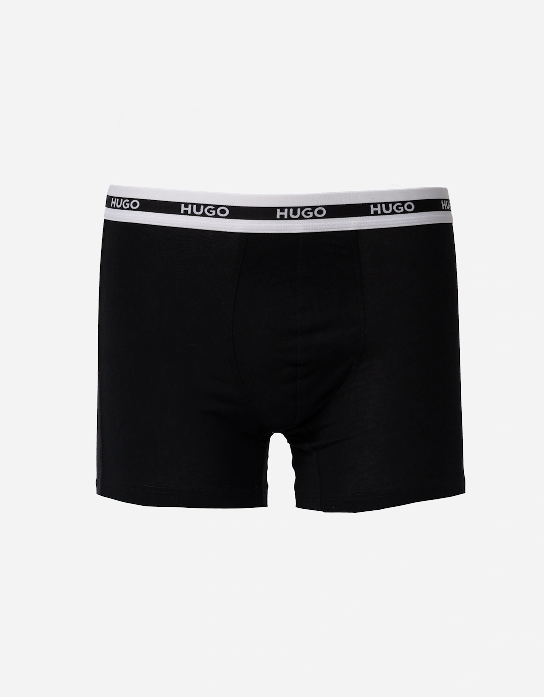 HUGO Planet 3-Pack Mens Boxer Briefs - Black 002