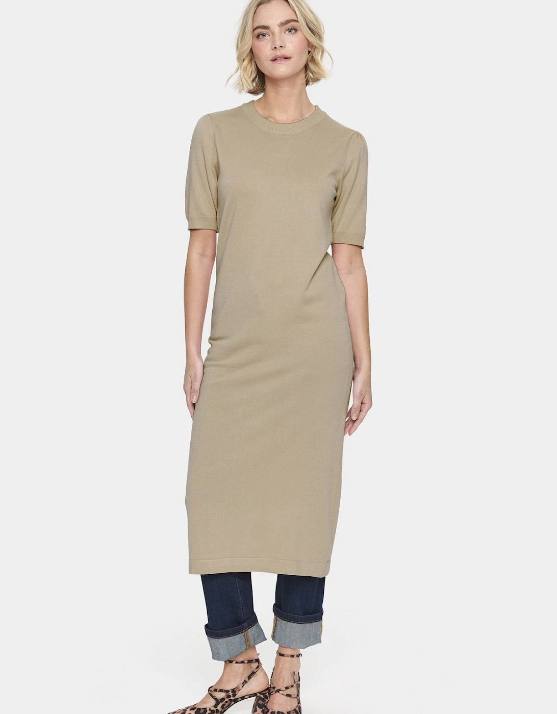 MilaSZ Short Sleeve Knit Dress, 2 of 1