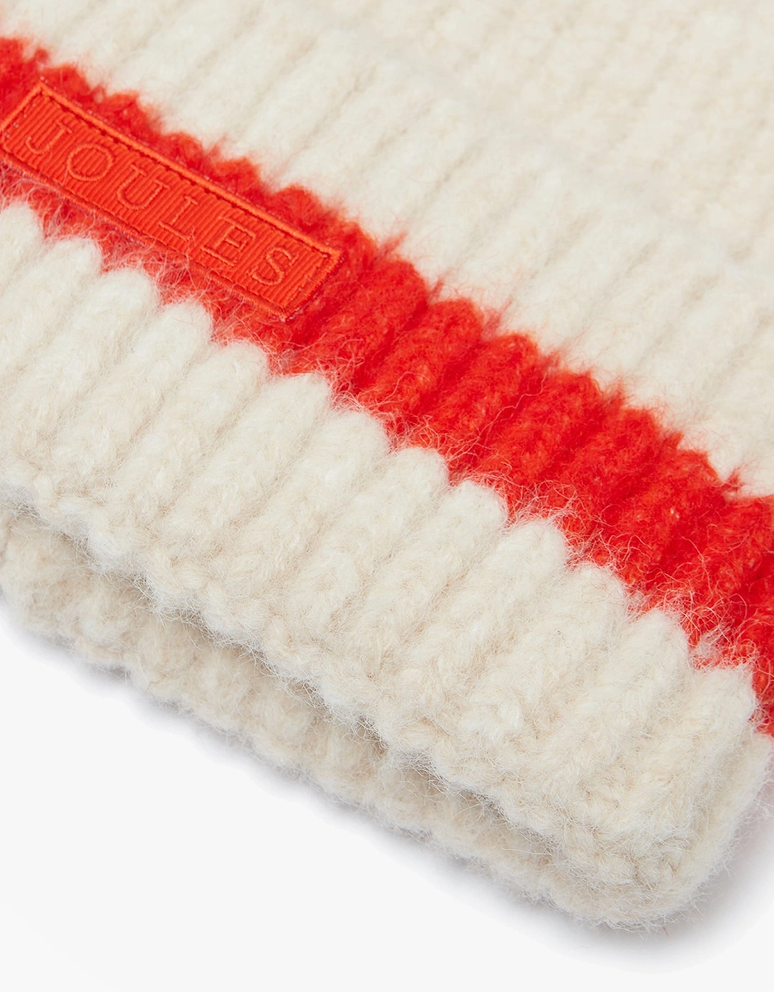 POPLEY STRIPE Womens Beanie Orange/Neutral