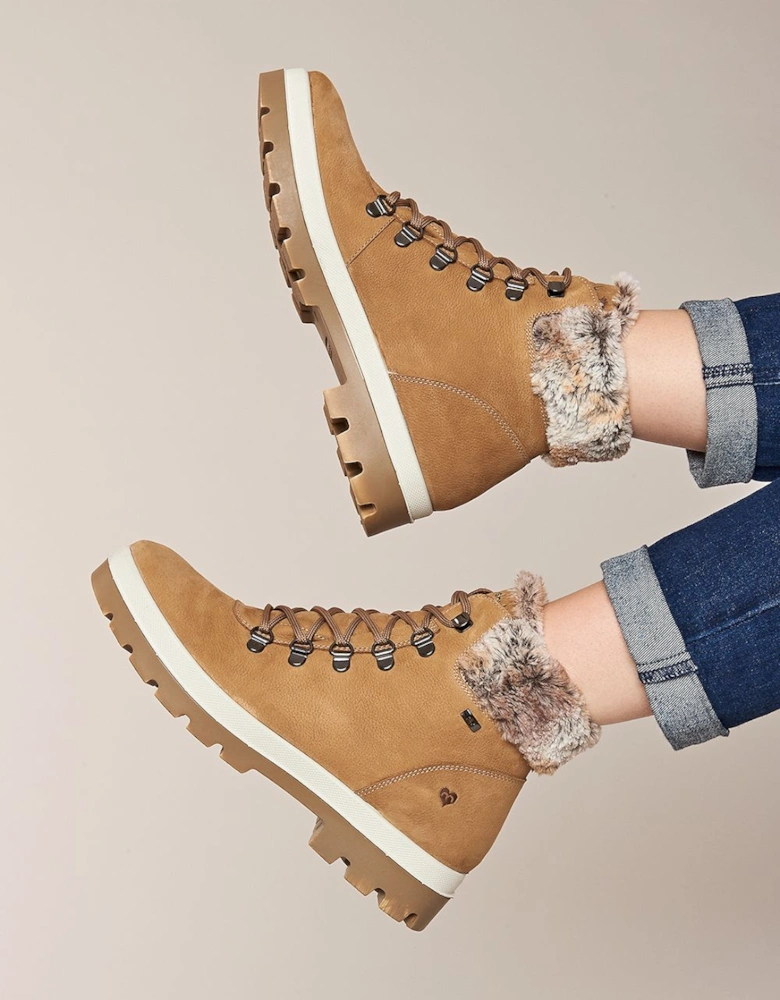 'Bedew' Ladies Suede Ankle Boots