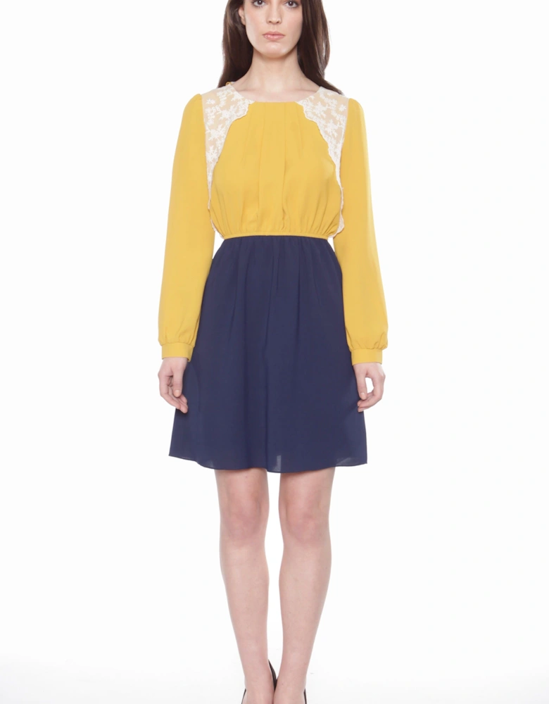 Lace Yoke Dress