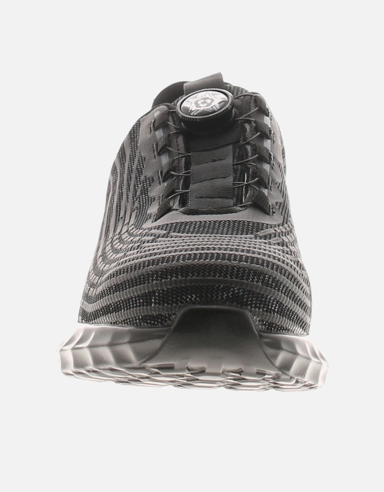 Mens Safety Shoes Trainers Stell Toe Cap Strike black UK Size