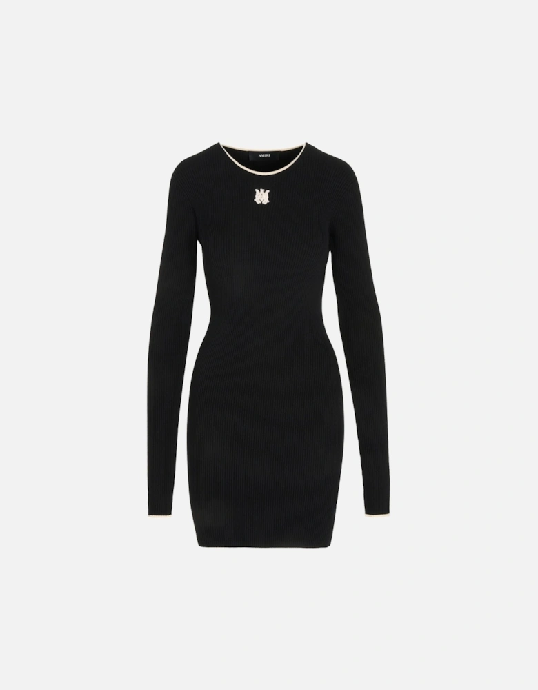 Womens MA Mini Dress Black