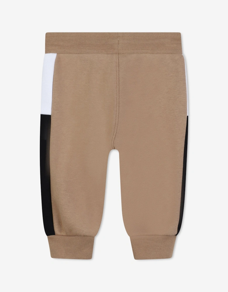 BOSS Baby Boys Logo Joggers in Brown