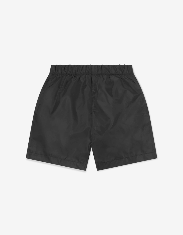 Boys Logo Swim Shorts in Black