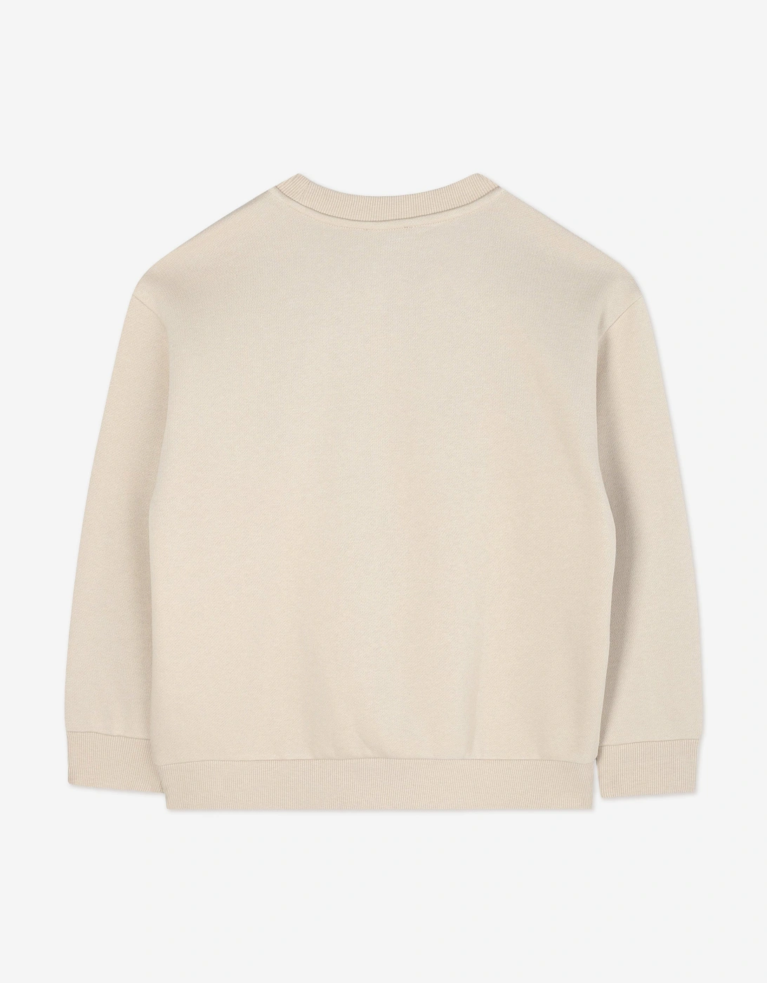 Boys Lucky Tiger Sweatshirt in Ivory