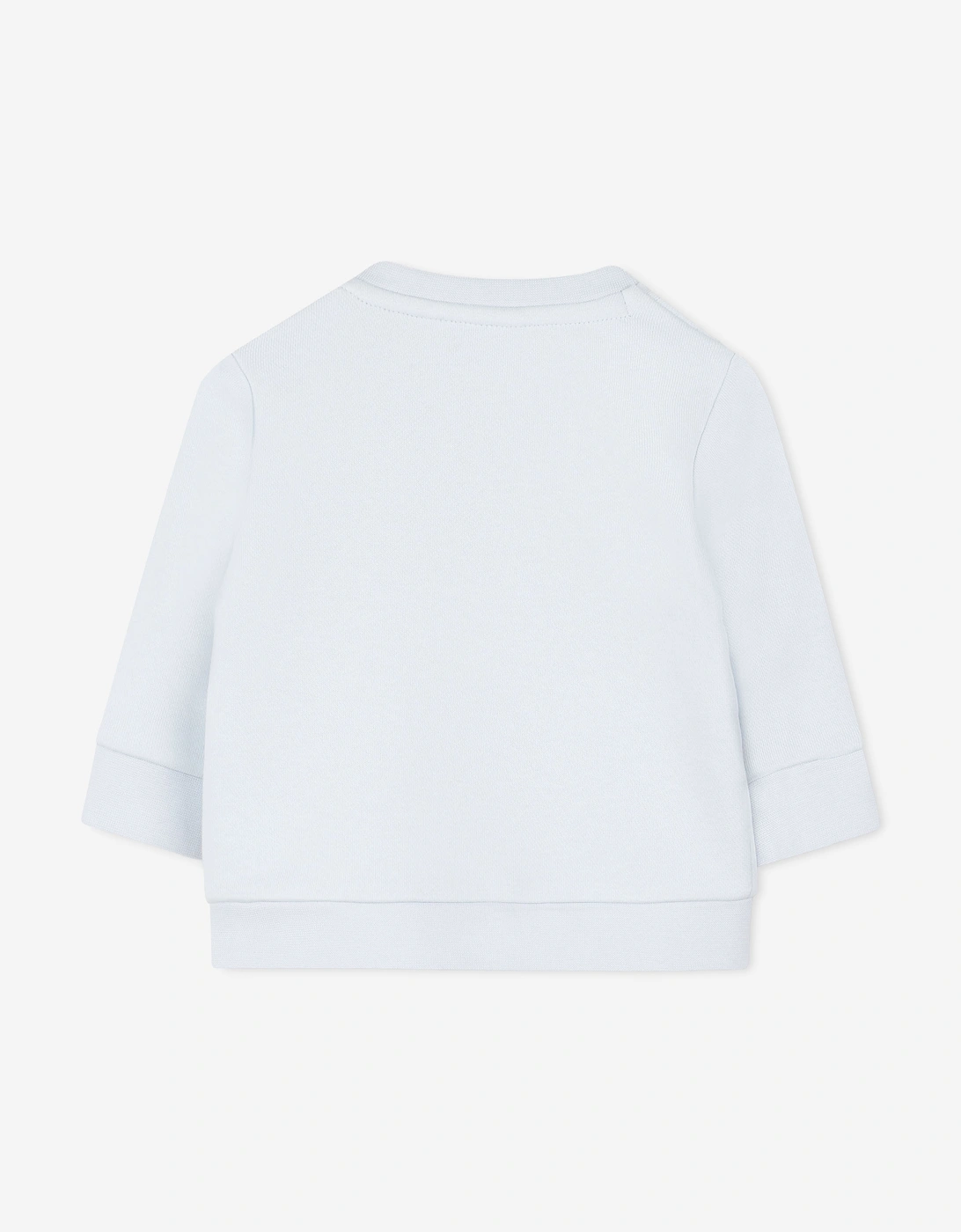 BOSS Baby Boys Embroidered Logo Sweatshirt in Blue