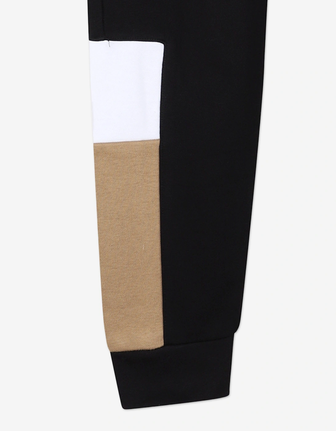 BOSS Boys Logo Print Joggers in Black