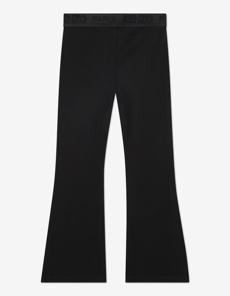 Girls T-Shirt and Pants Set in Navy