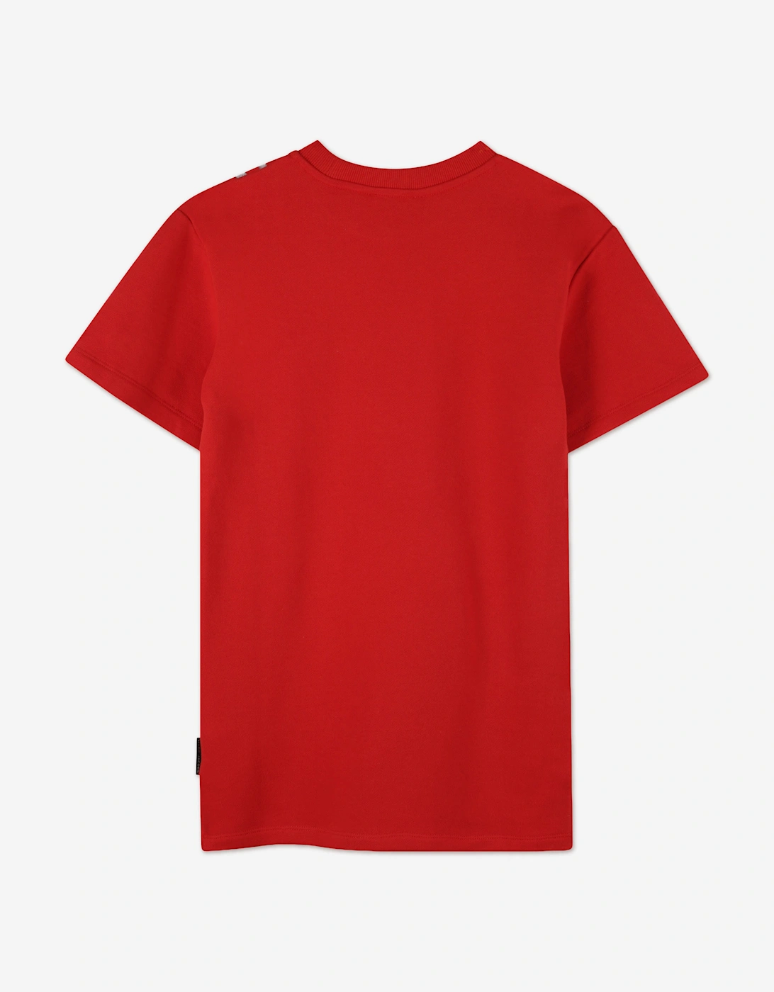 Girls Snapshot Bag Print Dress in Red