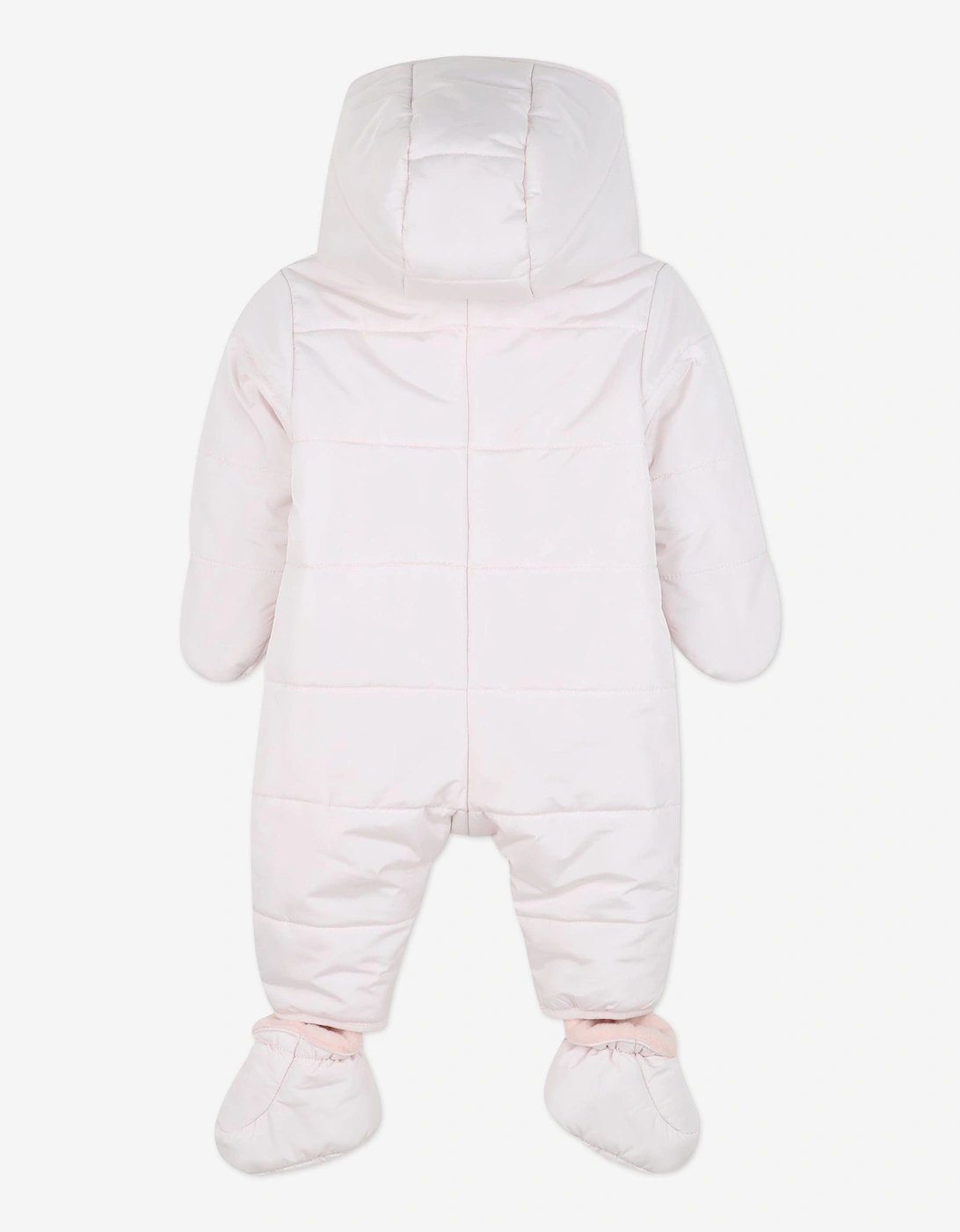 Baby Girls Elephant Snowsuit in Pink