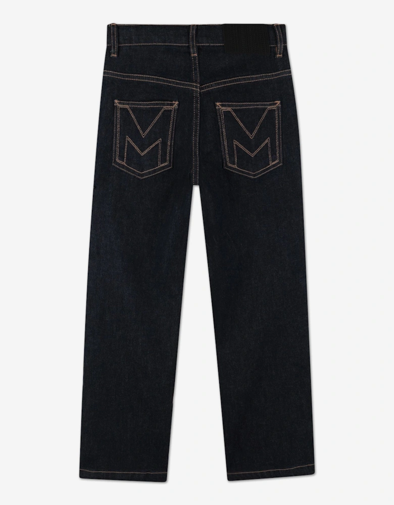 Girls Gemstone Jeans in Navy