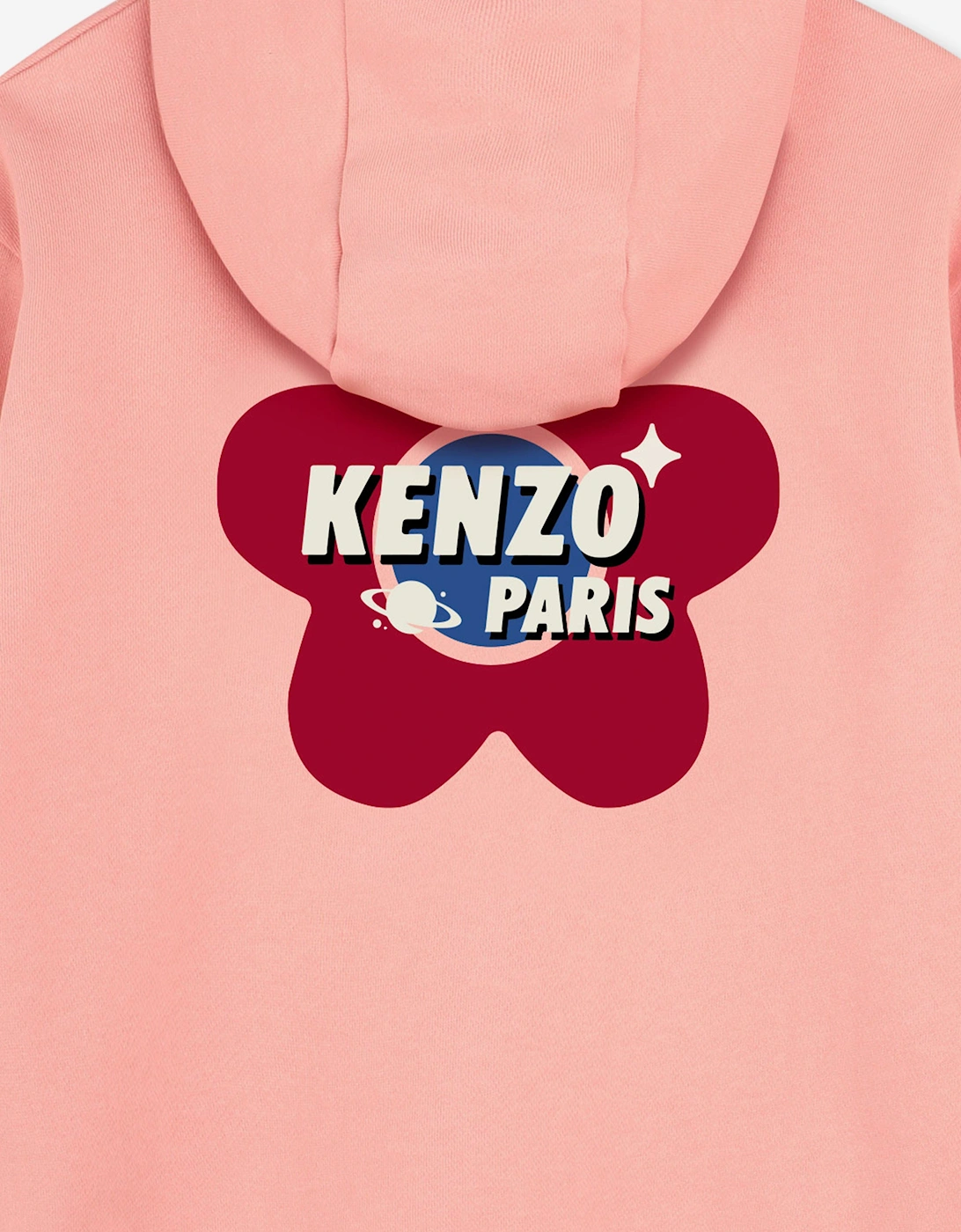 Girls Logo Zip Up Top in Pink