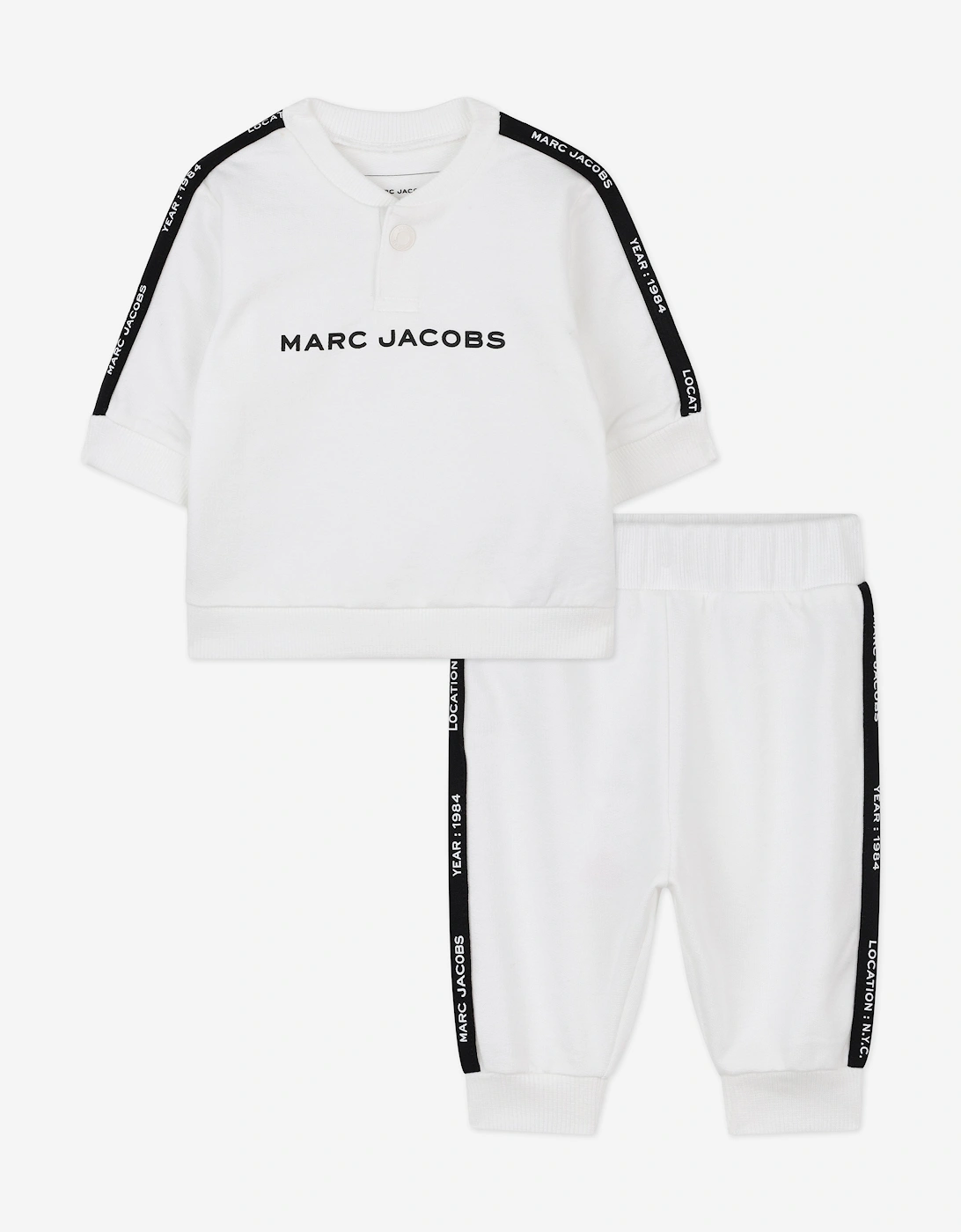 Baby Logo Tracksuit in Ivory, 6 of 5