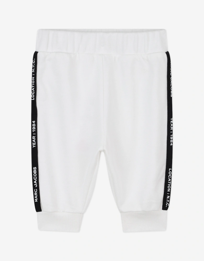 Baby Logo Tracksuit in Ivory