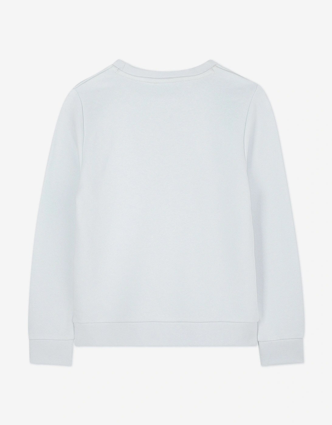 BOSS Boys Logo Print Sweatshirt in Blue