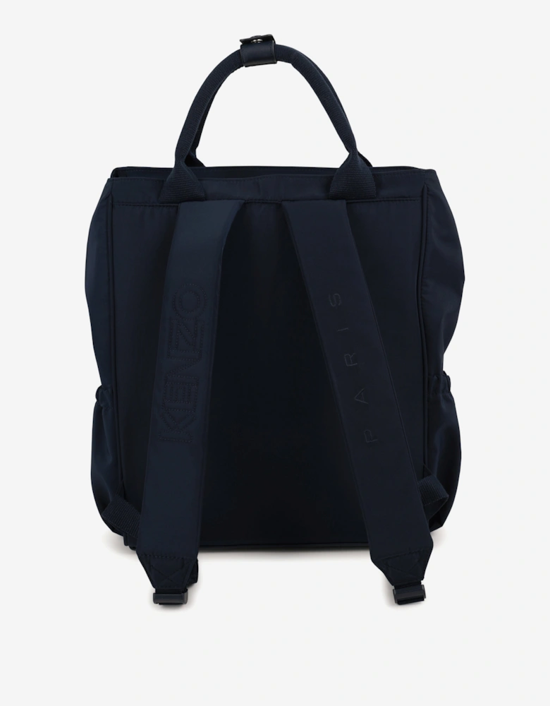 Baby Elephant Changing Backpack in Navy (40cm)