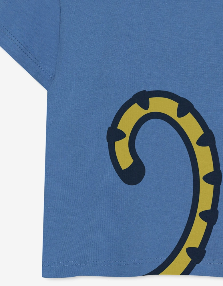 Baby Boys Kotora Tiger T-Shirt in Blue