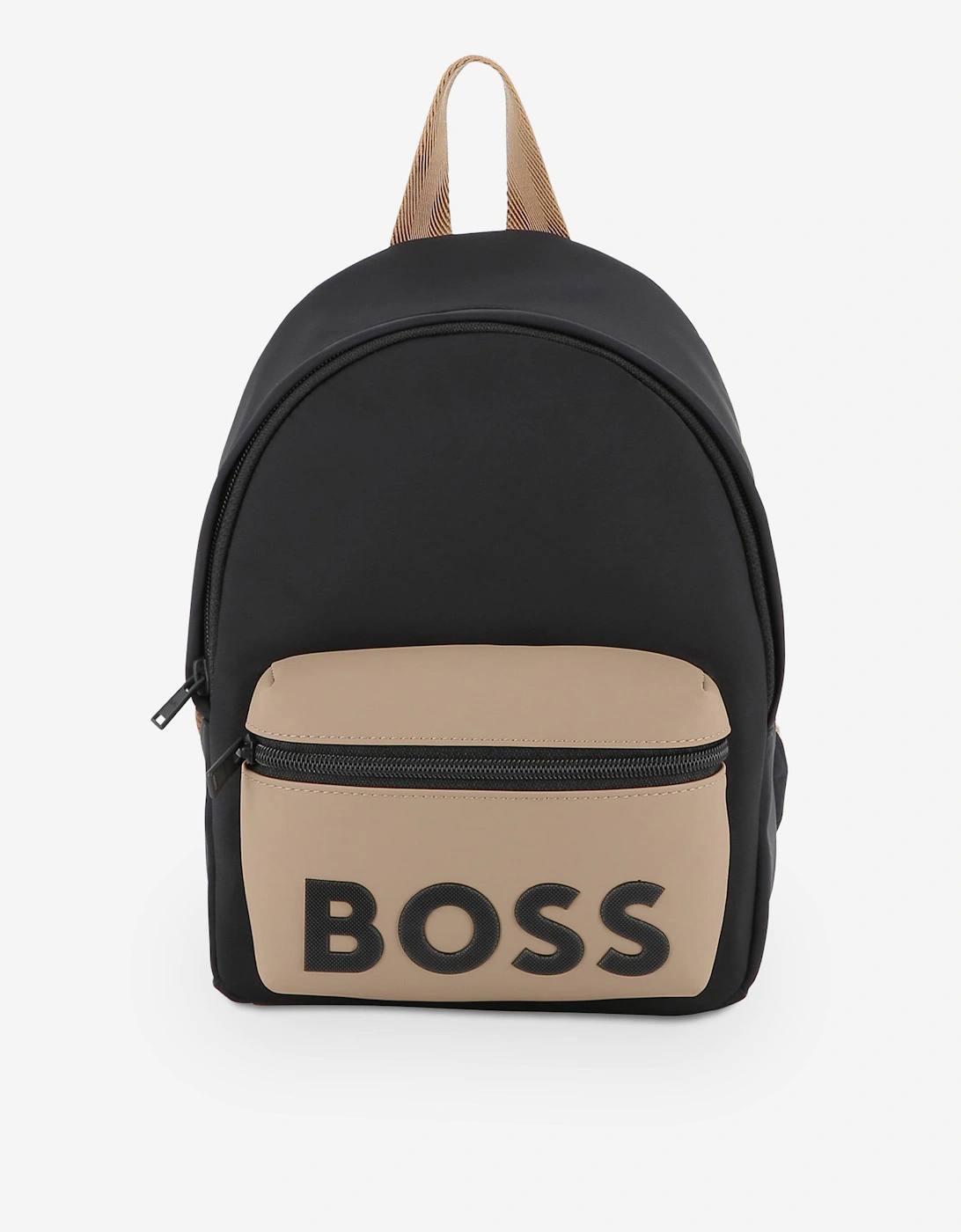 BOSS Boys Logo Print Backpack in Black (26.5cm), 5 of 4