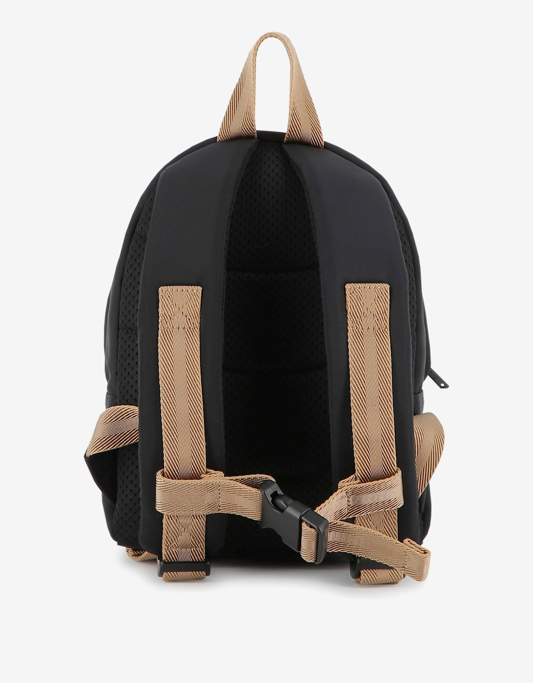 BOSS Boys Logo Print Backpack in Black (26.5cm)