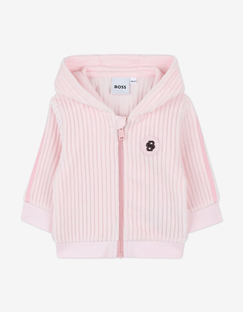 BOSS Baby Girls Logo Tracksuit in Pink