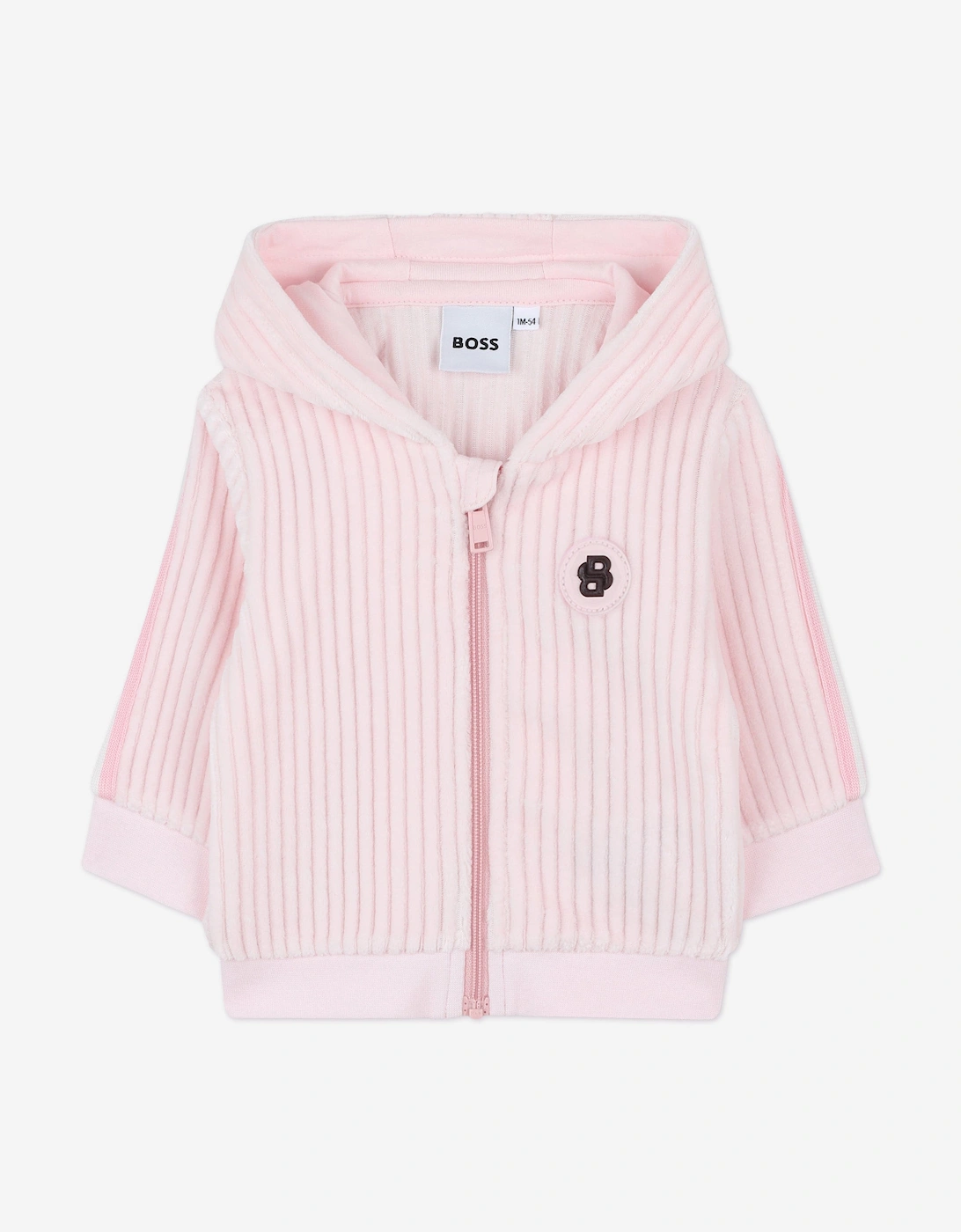 BOSS Baby Girls Logo Tracksuit in Pink