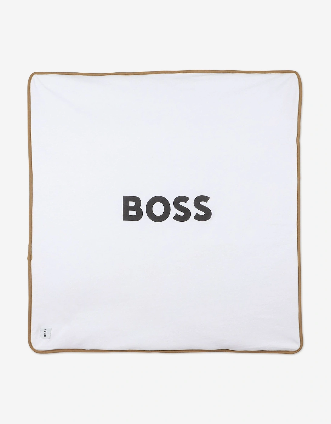 BOSS Baby Logo Blanket in Brown (75cm)
