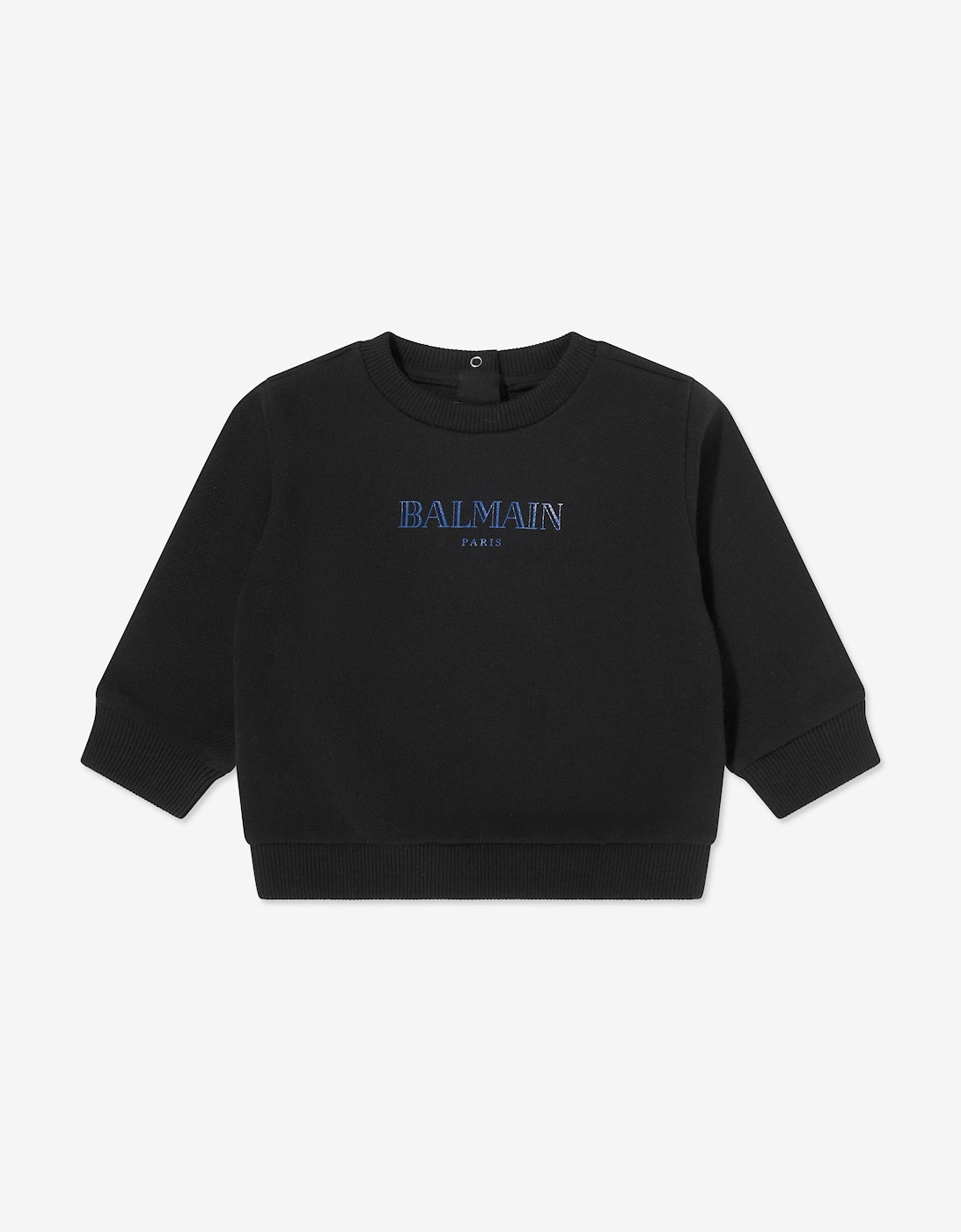 Baby Logo Sweatshirt in Black, 5 of 4