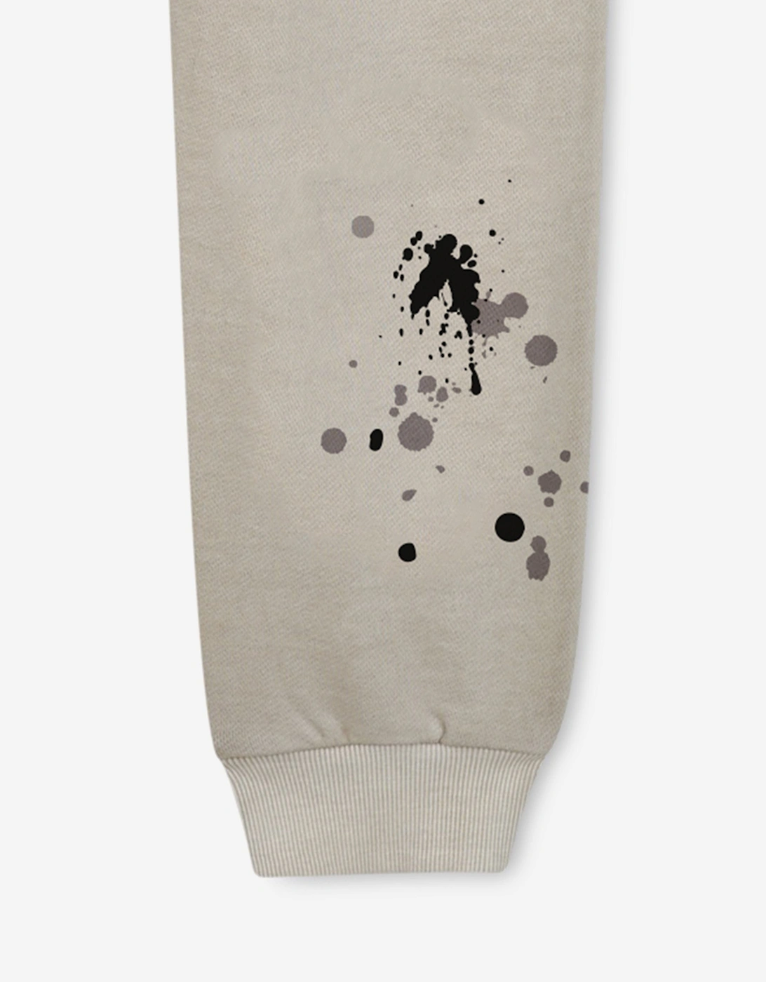 Boys Paint Print Joggers in Grey