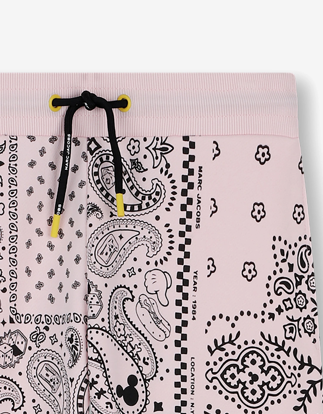 Girls Disney's Mickey Mouse Bandana Joggers in Pink