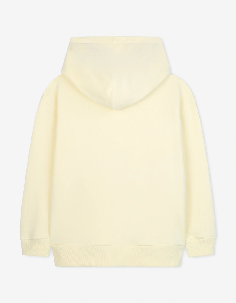 Boys Paint Logo Hoodie in Yellow