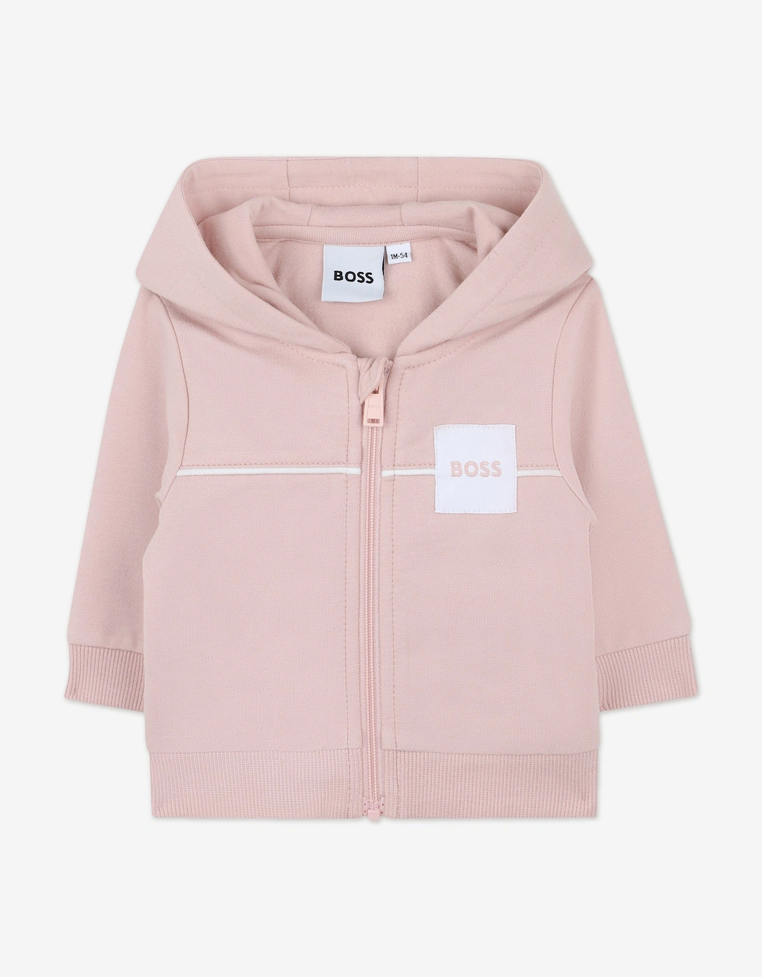 BOSS Baby Girls 3 Piece Tracksuit Set in Pink