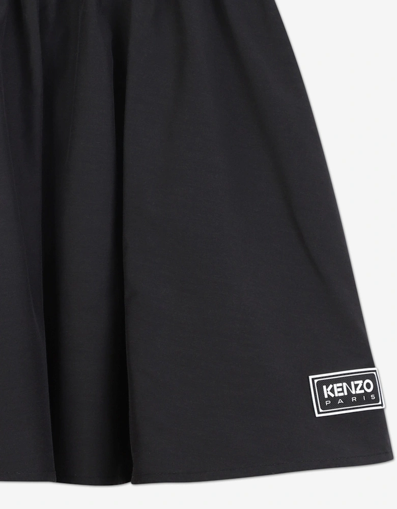 Girls Flared Skirt in Navy