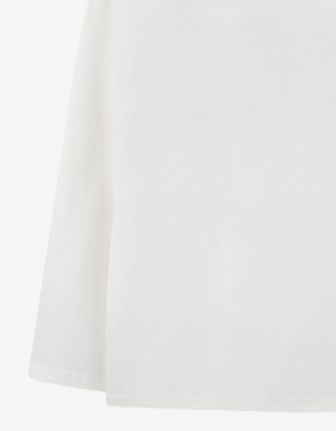 Kids Long Sleeve Boke Flower T-Shirt in Ivory