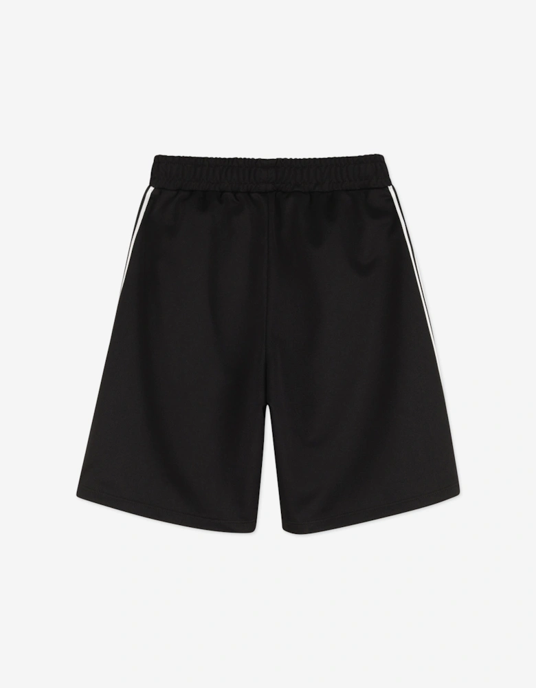 Kids Lucky Tiger Bermuda Shorts in Black