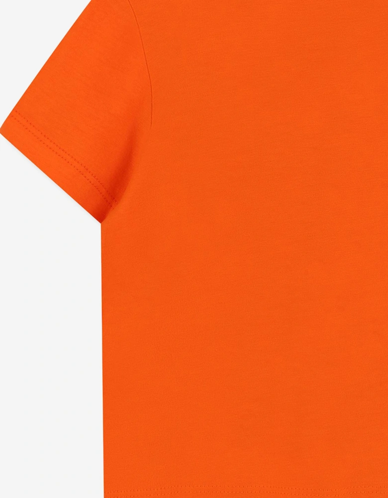 Baby Boys Kotora Tiger T-Shirt in Orange