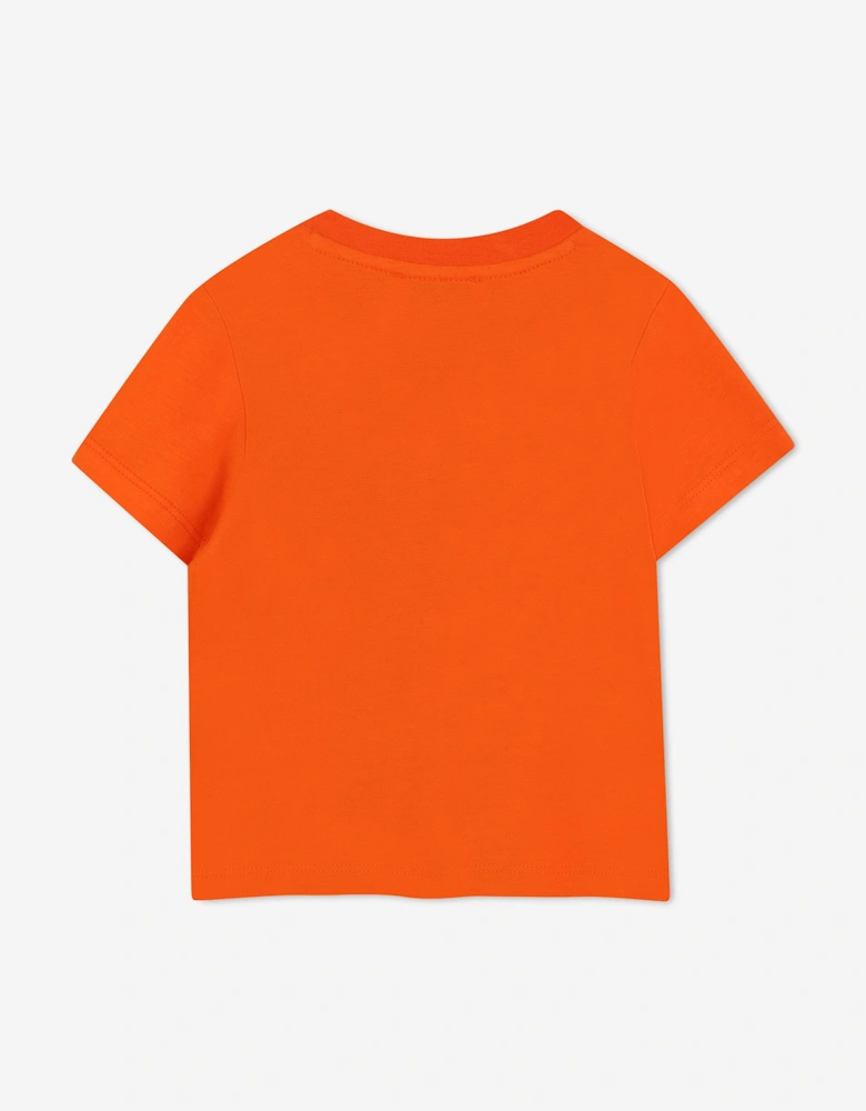 Baby Boys Kotora Tiger T-Shirt in Orange