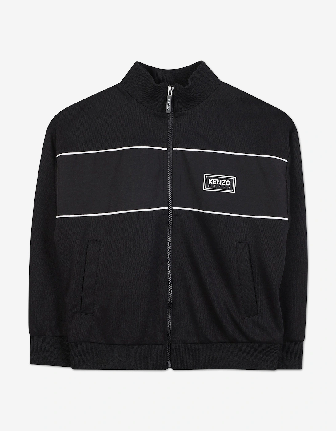 Kids Contrast Logo Tracksuit in Navy