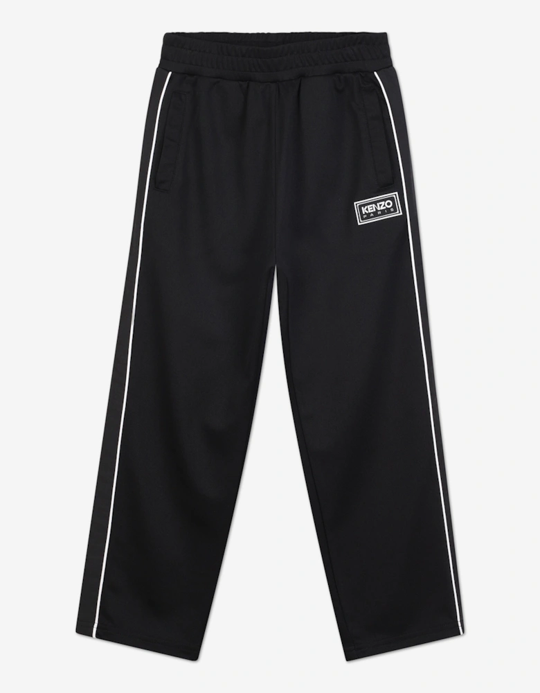 Kids Contrast Logo Tracksuit in Navy