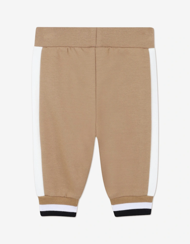 BOSS Baby Boys 3 Piece Tracksuit Set in Brown