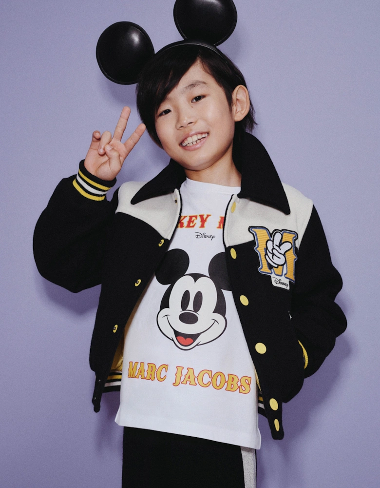 Kids Disney's Mickey Mouse T-Shirt in White