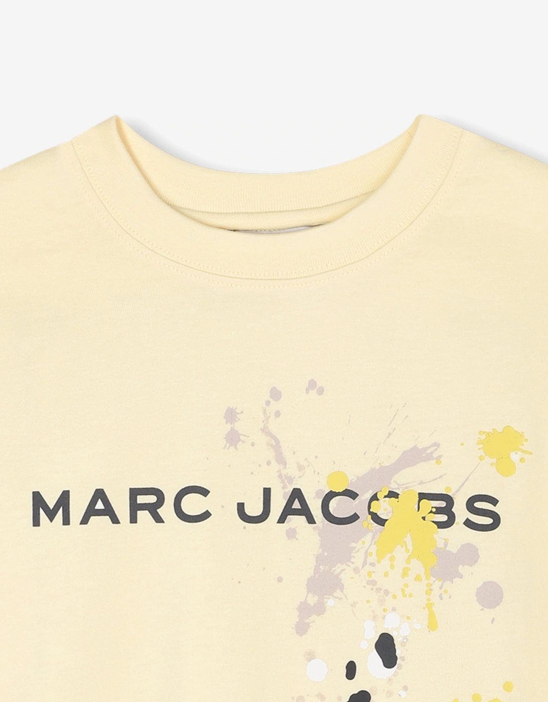 Boys Paint Logo T-Shirt in Yellow